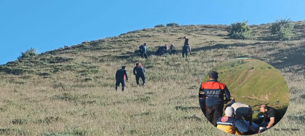 Dağda Ot Toplarken Fenalaşan 64 Yaşındaki Vatandaş Hayatını Kaybettir