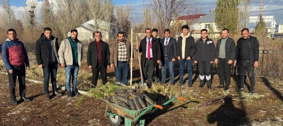 Muş Alparslan Üniversitesi Bulanık Meslek Yüksekokulu’nda Ağaç Dikme Etkinliği Düzenlendi