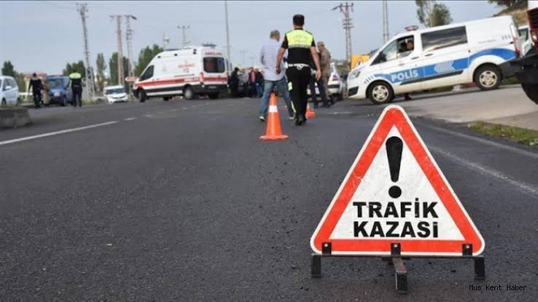 Muş’ta trafik kazası 5 yaralı