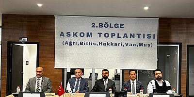 ASKOM Toplantısı Muş'ta Gerçekleşti