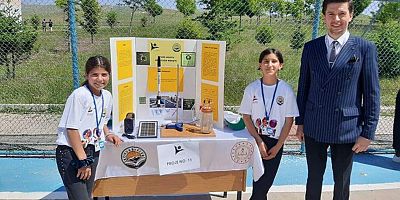 Konukbekler Ortaokulu Öğrencilerinden Çevre Dostu Hidrojen Roketi Projesi