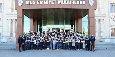 Muş Emniyet Müdürlüğü’nden “Çocuk Sineması Günleri” Etkinliği