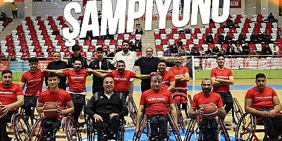 Muş Tekerlekli Sandalye Basketbol Takımı 1. Lig B Grubu Şampiyonu Oldu