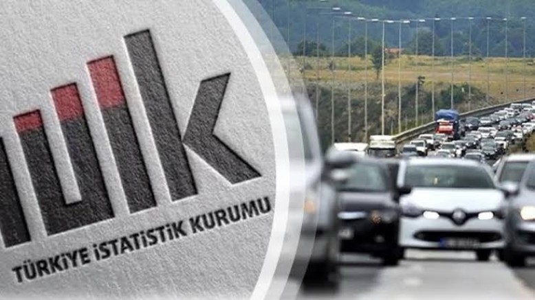 TUİK trafiğe kayıtlı araç sayısılarını açıkladı