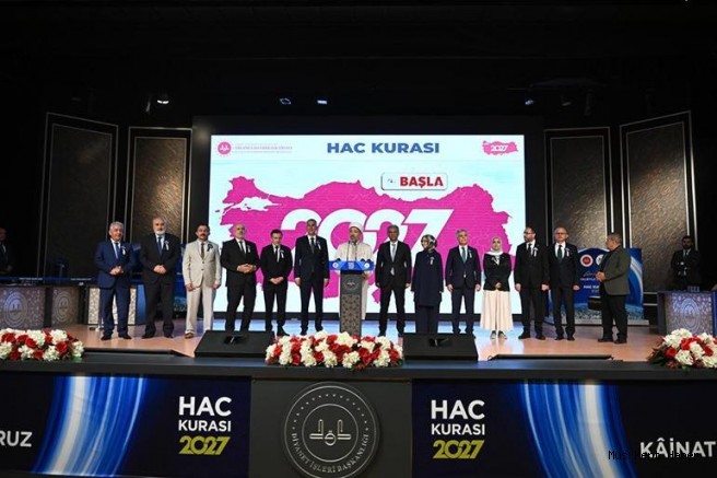 2027 yılı Diyanet hac kura çekimi sonuçları açıklandı