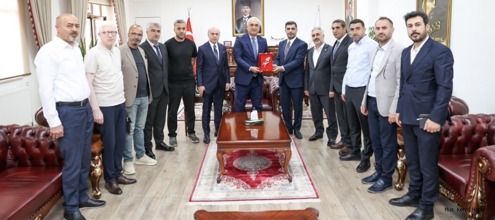 ASKON Muş Şubesi’nden Vali Avni Çakır’a Ziyaret