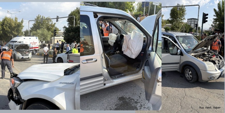 Dörtyol Kavşağı’nda Trafik Kazası: 1 Yaralı
