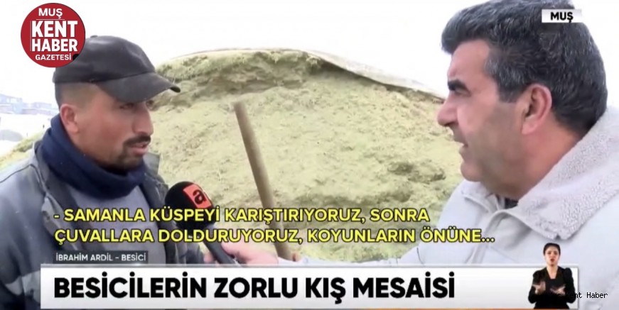 Güzletepe Mahallesi’nde Zorlu Kış Mesaisi