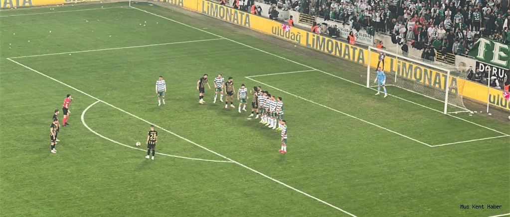Hakeme Rağmen Muşspor Bursa’dan Altın Puanla Döndü