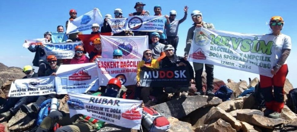 26 Ağustos Malazgirt Zafer Tırmanışı Başarıyla Gerçekleştirildi