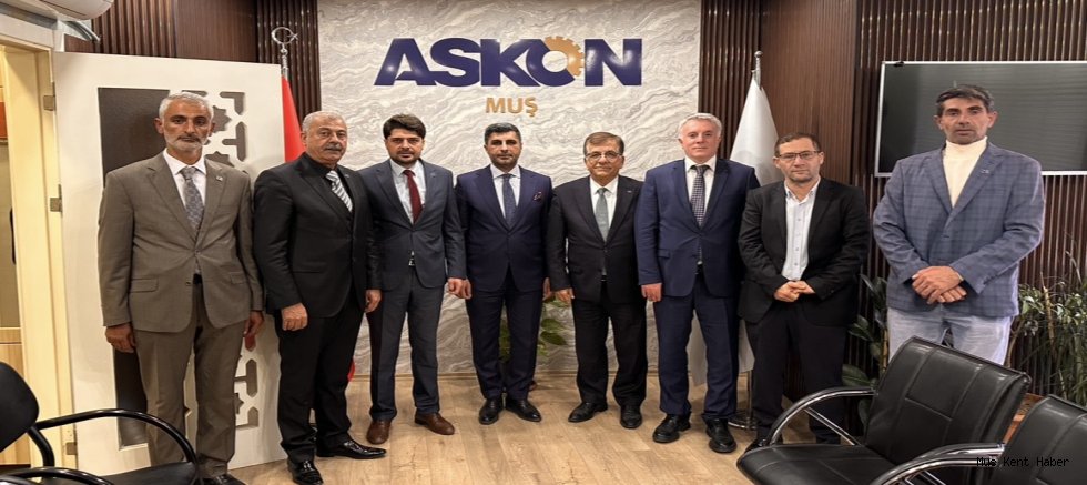 Anahtar Parti Heyetinden ASKON Muş İl Başkanlığına Ziyaret