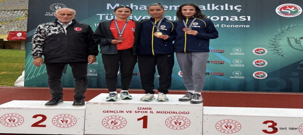 Atletizmde Gurur Tablosu: Derya Kunur Türkiye Şampiyonu Oldu