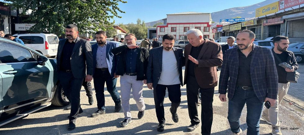 BAŞKAN KOÇ, SANAYİ SİTESİ’NİN YOL SORUNUNU ÇÖZÜYOR