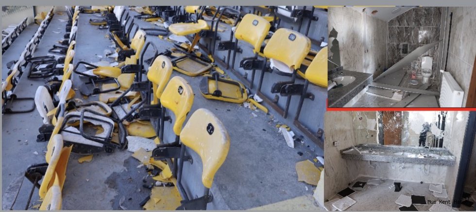 Bursaspor Taraftarlarının Taşkınlığı Muş Şehir Stadyumu’nda 5 Milyon TL’lik Zarara Yol Açtı