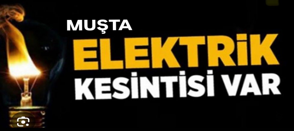 Elektirik kesintisi dikkat! Saatlerce sürecek