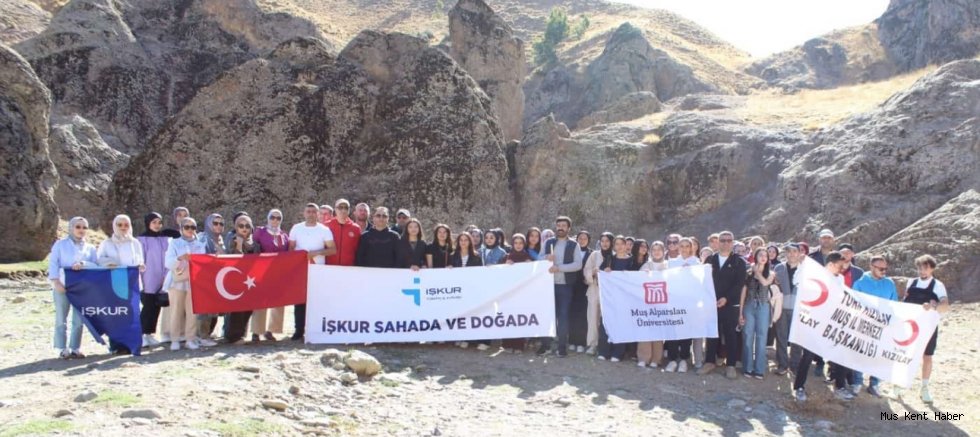 Kızılağaç Kanyonunda “Doğadayız: Adım Adım Sağlık ve İstihdam” Etkinliği Düzenlendi