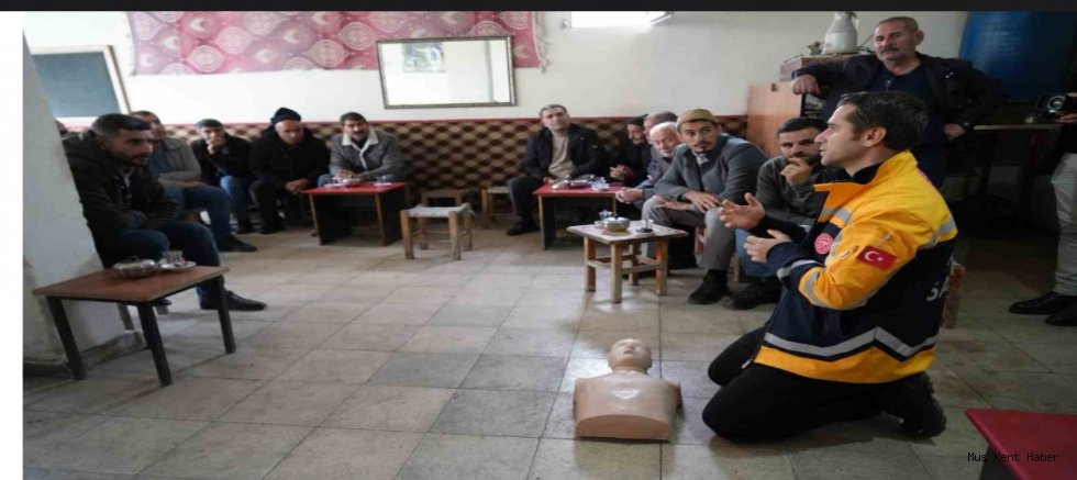 Köylere İlk Yardım Eğitimi