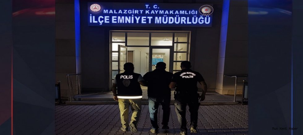 Malazgirt’te Kasten Öldürme Suçundan Aranan Hükümlü Yakalandı