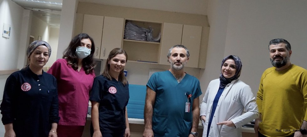 Muş Devlet Hastanesi’nde Erken Evrede Kanser Vakası ESD Yöntemiyle Tedavi Edildi