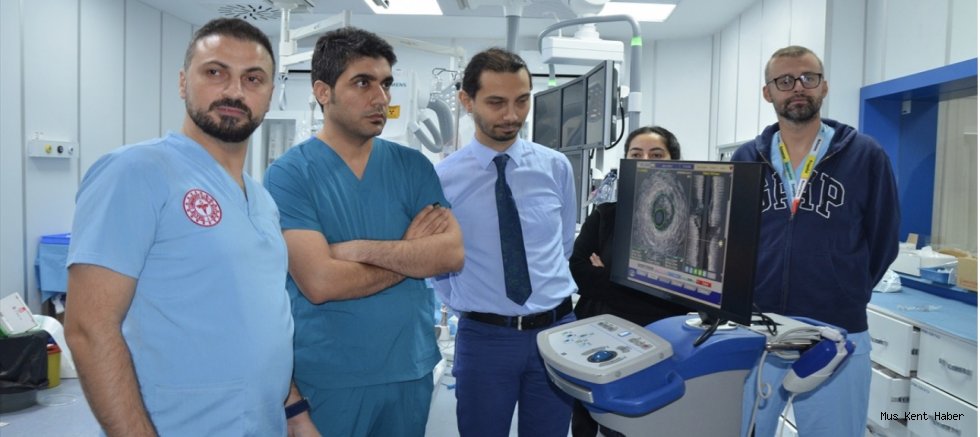 Muş Devlet Hastanesinde Kalp Damar Tedavisinde Bir İlk!