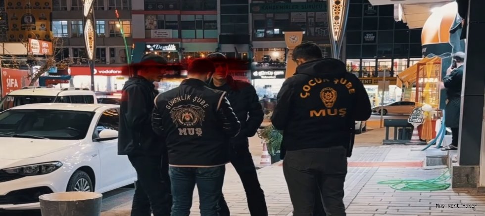 Muş Emniyet Müdürlüğü’nden 1 haftada yoğun denetim: 5 bin 616 kişi sorgulandı