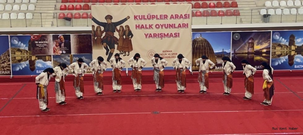 Muş Folklor Kültür SK Türkiye Şampiyonası’nda Muş’u Temsil Edecek