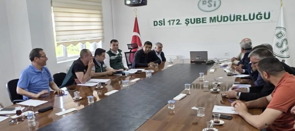 Muş İçmesuyu Arıtma Tesisi’nin Devir Süreci Masaya Yatırıldı