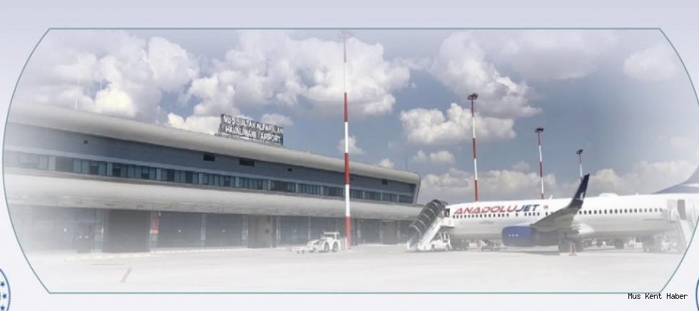 Muş Sultan Alparslan Havalimanı’nda Ekim Ayında 84 Bin 917 Yolcuya Hizmet Verildi