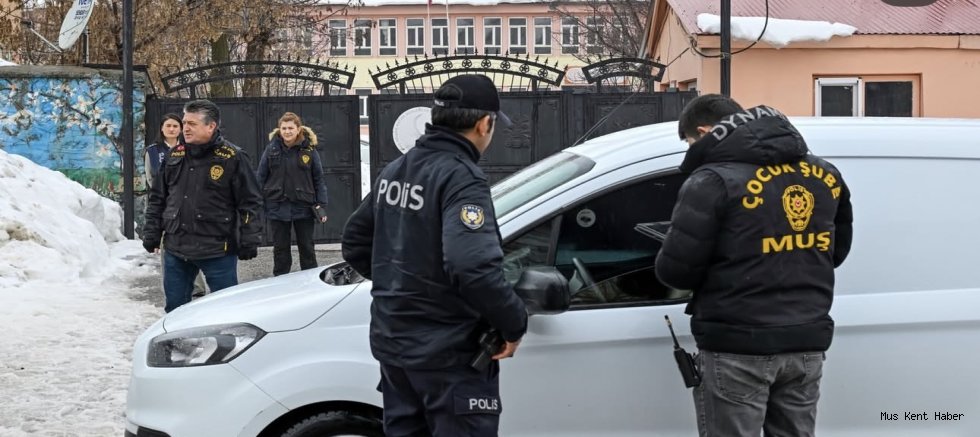 Muş’ta 1 Haftalık Asayiş Raporu Açıklandı