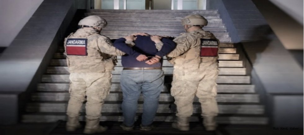 Muş’ta 15 Yıl Hapis Cezası Bulunan Firari Yakalandı