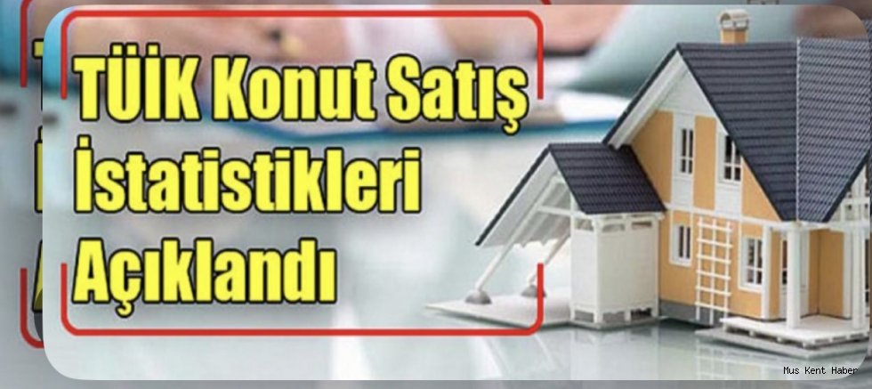 Muş’ta Ağustos Ayında 334 Konut Satıldı