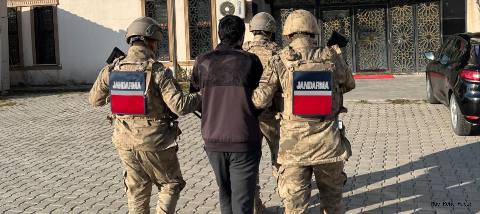 Muş’ta Aranan Şahıs Yakalandı
