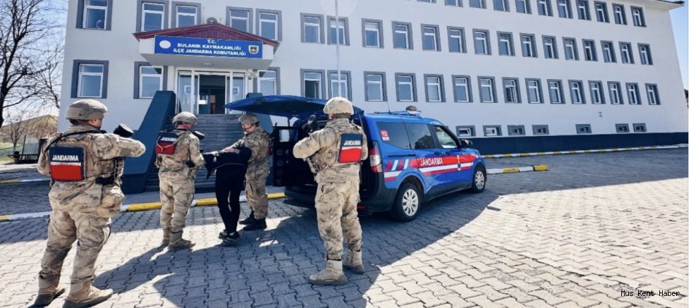 Muş’ta Aranan Şahıs Yakalandı