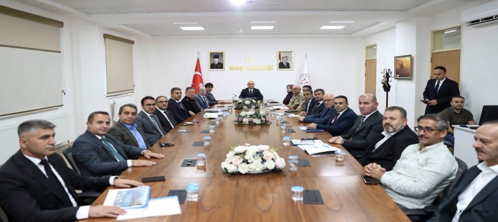 Muş’ta Eğitim Öncesi “Okul Güvenliği” Toplantısı Gerçekleştirildi