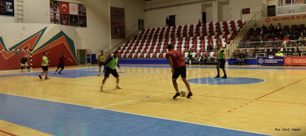 Muş’ta Futsal İl Birincisi Gençlik ve Spor İl Müdürlüğü Oldu