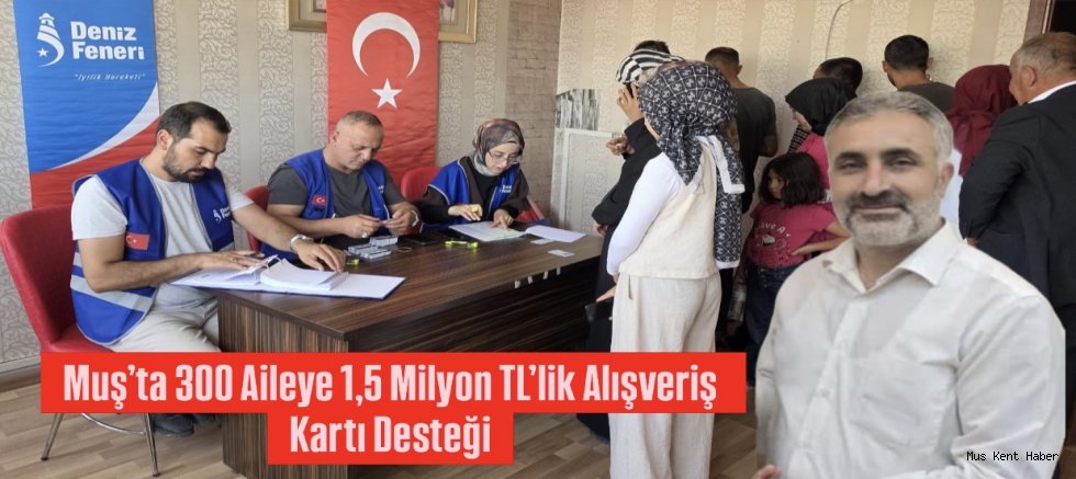 Muş’ta İyilik Köprüleri Kurulmaya Devam Ediyor