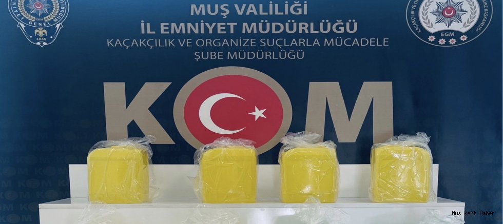 Muş’ta Kaçakçılık çalışması 55 Litre Etil Alkol Ele Geçirildi
