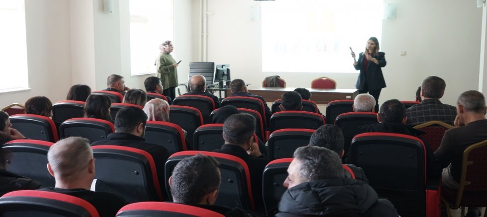 Muş’ta Kadına Yönelik Şiddetle Mücadele Eğitimi Verildi