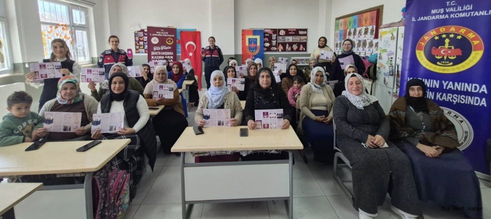 Muş’ta Kadınlara Yönelik Bilgilendirme Faaliyeti