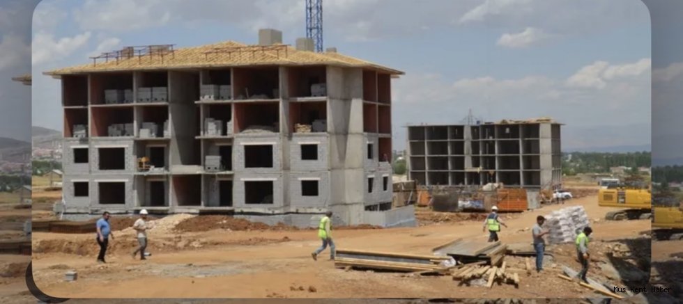 Muş’ta Konut Hareketliliği: Yapı Ruhsatında 2 Bin 585 Daire