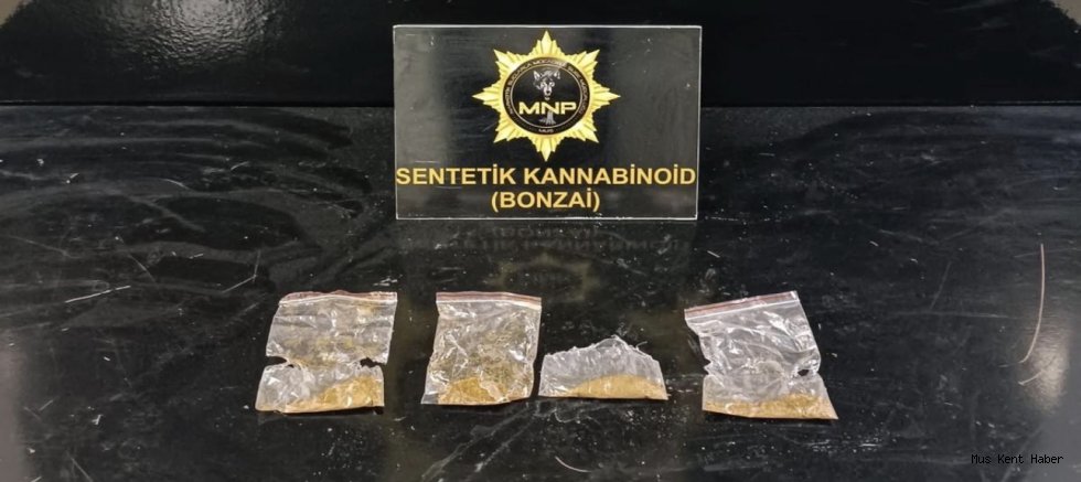 Muş’ta Narkotik Operasyonu: 46 Gram Uyuşturucu Ele Geçirildi