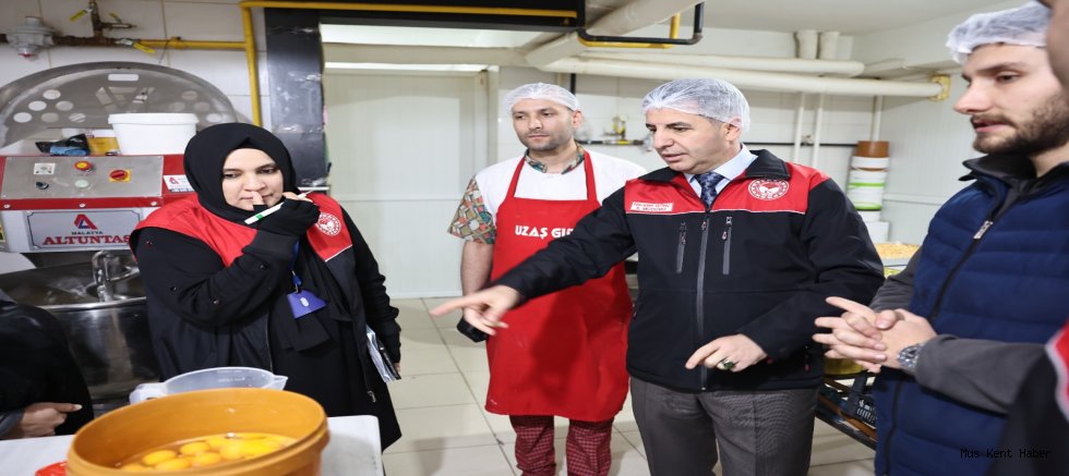 Muş’ta Ramazan Öncesi Gıda Denetimleri Yoğunlaştı