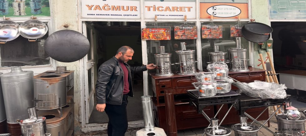 Muş’ta Semaver ve Mangal Üretimi Yoğun İlgi Görüyor