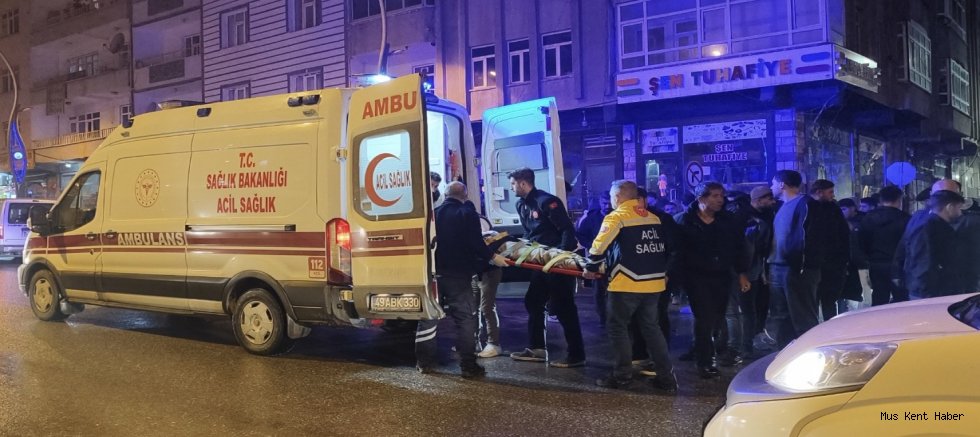 MUŞ’TA TRAFİK KAZASI: 2 YARALI