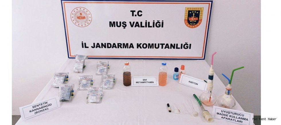 MUŞ’TA UYUŞTURUCU OPERASYONU: 1 KİŞİ TUTUKLANDI