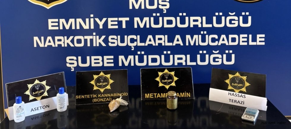 Muş’ta Uyuşturucu Operasyonu: 5 Şüpheli Yakalandı