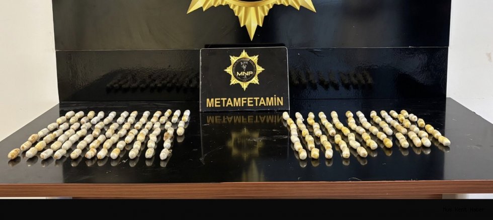 Muş’ta Yolcu Otobüsünde 1 Kilo 333 Gram Metamfetamin Ele Geçirildi
