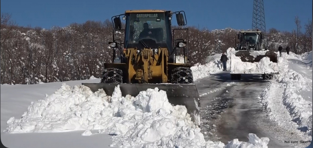 Muş’ta Yüksek Kesimlere Kar Yağdı: 8 Köy Yolu Kapandı