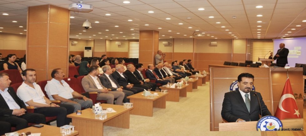 MUŞ TSO’DA KVKK FARKINDALIK EĞİTİMİ DÜZENLENDİ