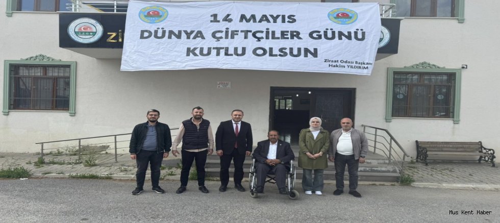 Muş Ziraat Odası Başkanı Yıldırım’dan Dünya Çiftçiler Günü Mesajı